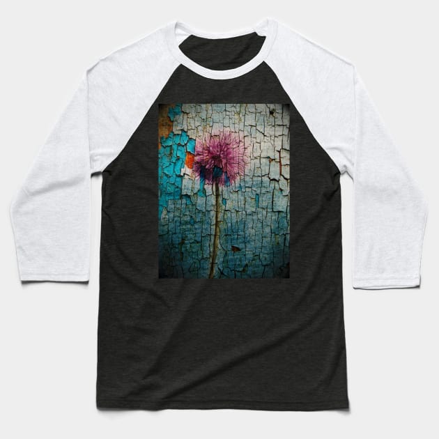 Flower Baseball T-Shirt by teenamarie23art